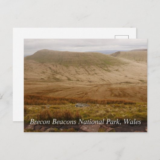 Carte postale Brecon Beacons Wales (Devant / Derrière)