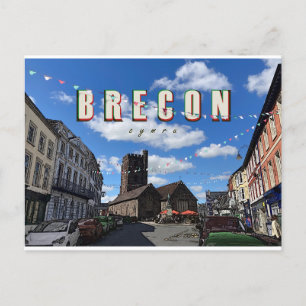 Carte Postale Brecon, Wales