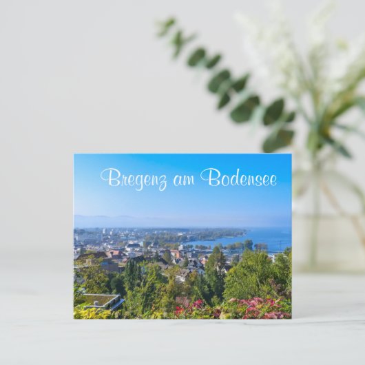 Carte postale Bregenz am Bodensee (Debout devant)