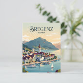 Carte Postale Bregenz Skyline Autriche (Debout devant)