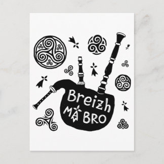 Carte Postale Breizh mA Bro
