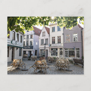 Carte Postale Brême, Allemagne, centre historique,