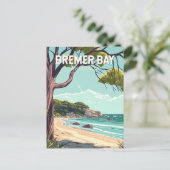 Carte Postale Bremer Bay Australie Travel Art Vintage (Debout devant)