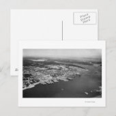 Carte Postale Bremerton, WA - Vue aérienne de la ville (Devant / Derrière)