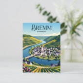 Carte Postale Bremm Allemagne (Debout devant)