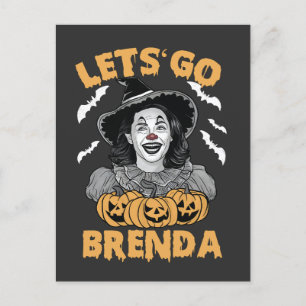 Carte Postale Brenda Éffrayant Halloween Kamala Harris