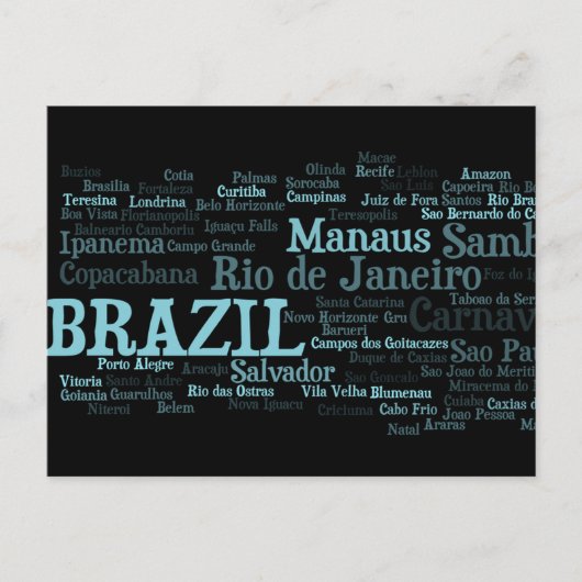 Carte postale BRÉSIL (Devant)