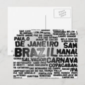 Carte postale BRÉSIL (Devant / Derrière)