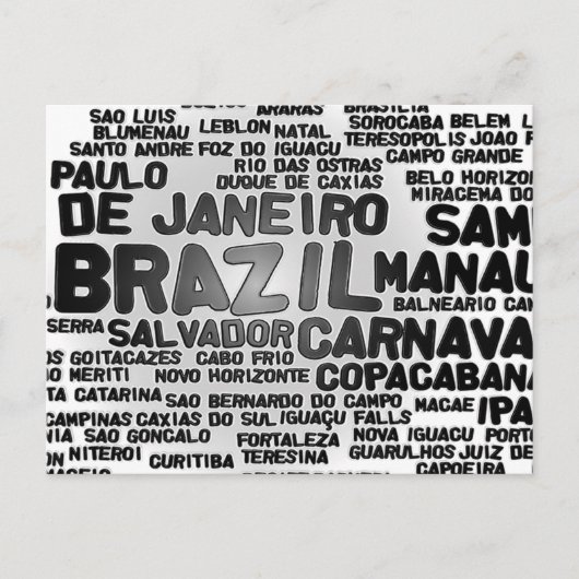Carte postale BRÉSIL (Devant)