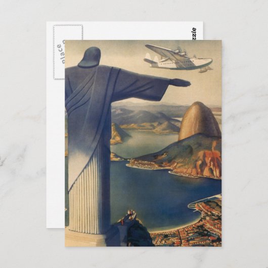 Carte Postale Brésil (Devant / Derrière)