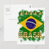 Carte Postale Brésil (Devant / Derrière)