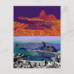 Carte Postale Brésil de Janeiro Pão-de-Açúcar