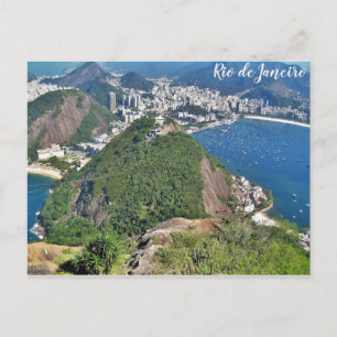 Carte Postale Brésil Rio de Janeiro Montagne de Sucre Voyage