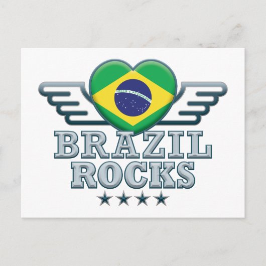 Carte Postale Brésil Rocks v2 (Devant)