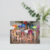 carte postale brésil vegas spectacle danseuses (Debout devant)