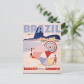 Carte Postale Brésil Vintage (Debout devant)