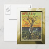 Carte Postale Bresse, Vélo (Devant / Derrière)