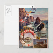 Carte Postale Bretagne - Belle Île en Mer Bretagne (Devant / Derrière)