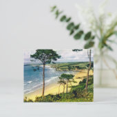 Carte Postale Bretagne, littoral (Debout devant)