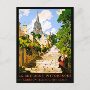 Carte Postale Bretagne pittoresque, Lannion, France
