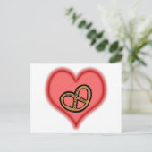 Carte Postale bretzel (Debout devant)