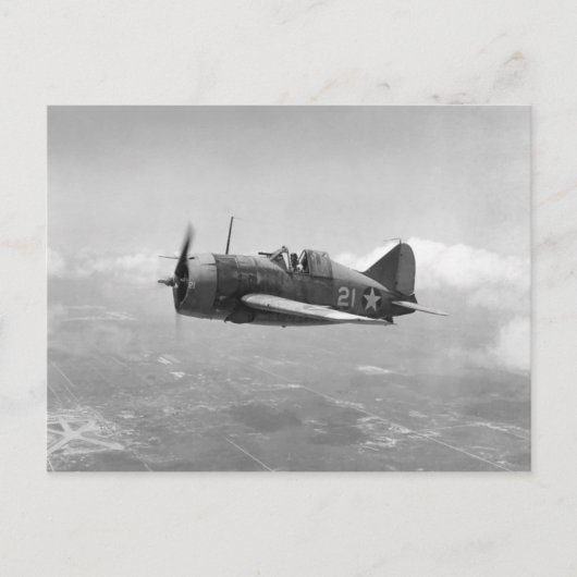 Carte Postale Brewster Buffalo (Devant)