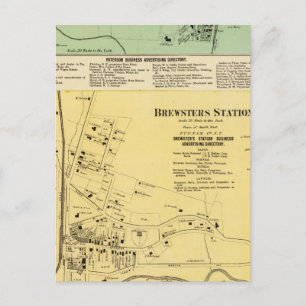 Carte Postale Brewsters Sta, Patterson
