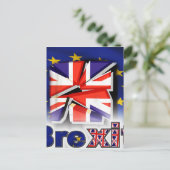 Carte Postale brexit (Debout devant)