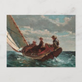 Carte Postale Brezing Up Fair Wind Winslow Homer (Devant)