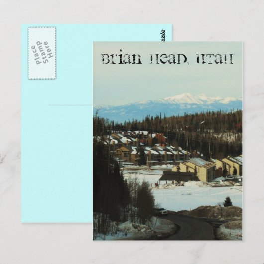 Carte Postale Brian Head, Utah (Devant / Derrière)