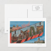 Carte Postale Brian Head, Utah - Scènes de grandes lettres (Devant / Derrière)