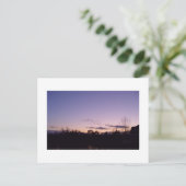 Carte Postale Briar Creek Sunset Raleigh Caroline du Nord (Debout devant)