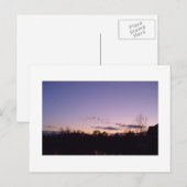 Carte Postale Briar Creek Sunset Raleigh Caroline du Nord (Devant / Derrière)