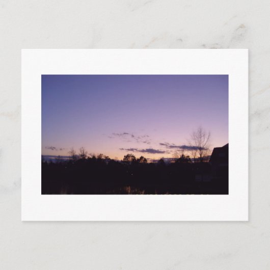 Carte Postale Briar Creek Sunset Raleigh Caroline du Nord (Devant)