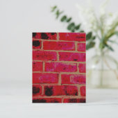 Carte Postale Brick wall (Debout devant)