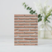 Carte Postale Brick wall (Debout devant)
