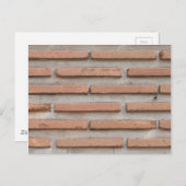 Carte Postale Brick wall (Devant / Derrière)