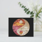 Carte postale Brick Yin Yang (Debout devant)