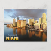 Carte Postale Brickell Skyline à Miami, Floride (Devant)