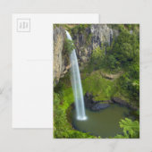 Carte Postale Bridal Veil Falls, Nouvelle-Zélande (Devant / Derrière)