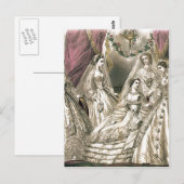 Carte Postale Brides victoriennes (Devant / Derrière)