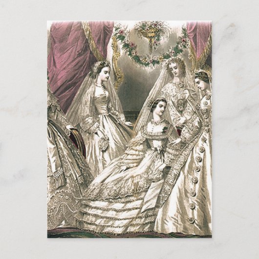 Carte Postale Brides victoriennes (Devant)