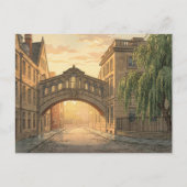 Carte Postale Bridge of Sighs in Oxford University (Devant)