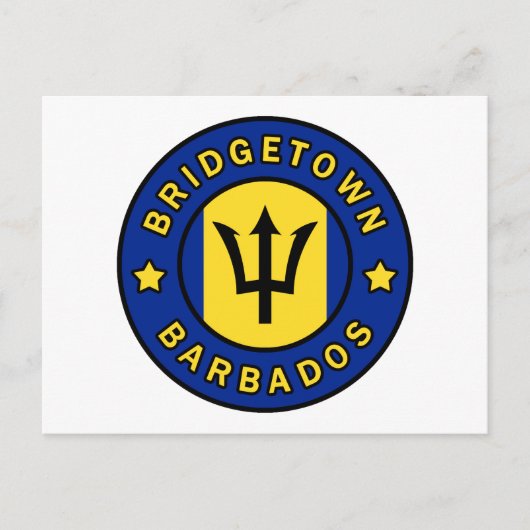 Carte Postale Bridgetown Barbade (Devant)