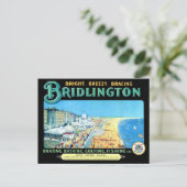 Carte Postale Bridlington au bord de la mer (Debout devant)