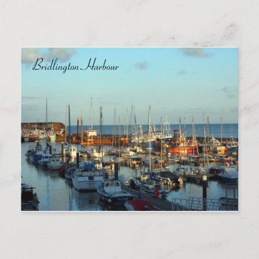 Carte postale Bridlington Harbour (Devant)