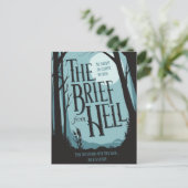 Carte Postale Brief de l'enfer - poster de film d'horreur Vintag (Debout devant)