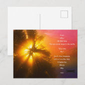 Carte Postale Briefkaart Hafiz - Même après tout ce temps (Devant / Derrière)