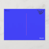 Carte postale Briefs bleus (Dos)