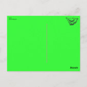 Carte postale Briefs verts (Dos)